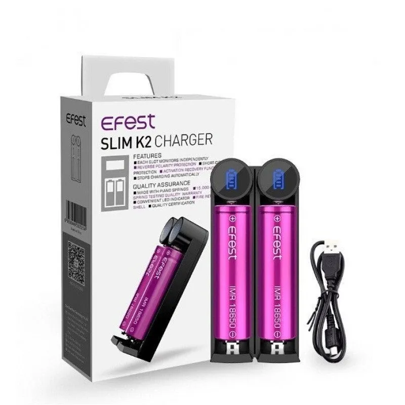 Efest Slim K2 Battery Charger