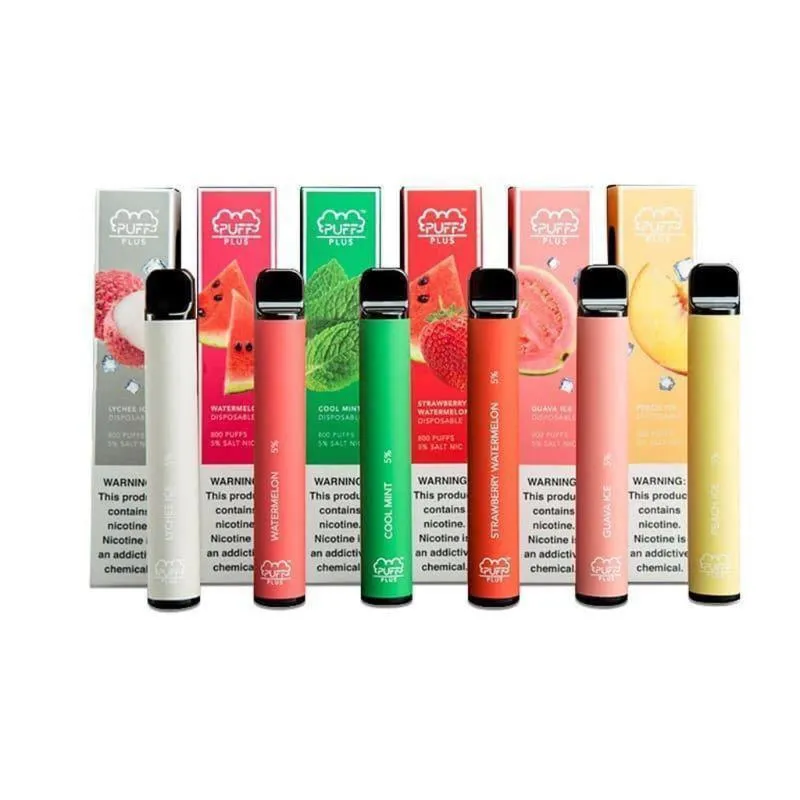 Puff Bar Plus 800 Puffs Disposable