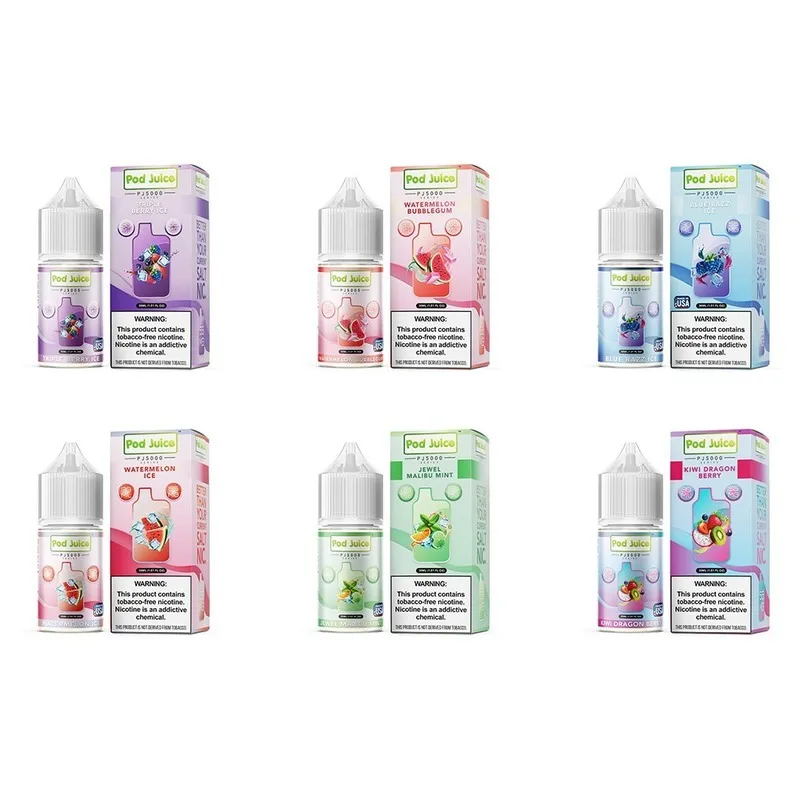 Pod Juice PJ5000 Salts E-Liquid 30mL