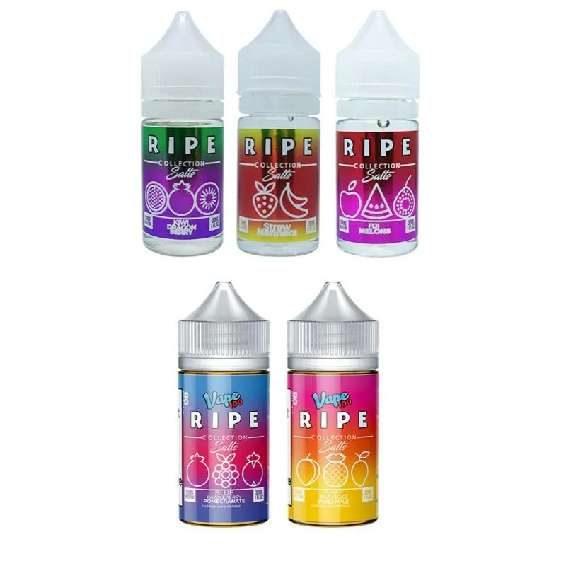 Vape 100 Ripe Salts E-Liquid 30mL