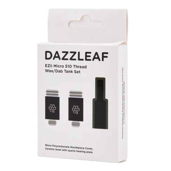 Dazzleaf EZii Micro WAX Dab Tank (3 CT/PACK)