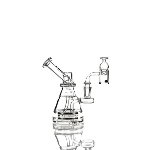 MKGlass TX53 Toxic Pyramid Sidecar 6″ Water Pipe