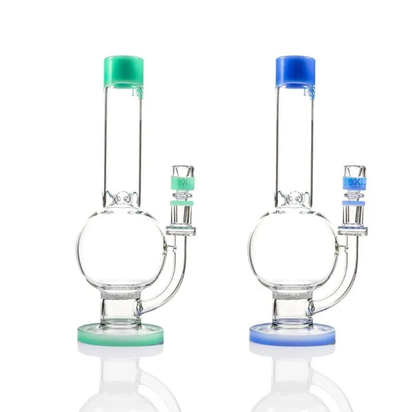 MKGlass TX87 Toxic Frit Perc Globe 12" Water Pipe