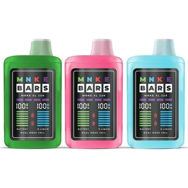 MNKE Bars XL 25K Disposable