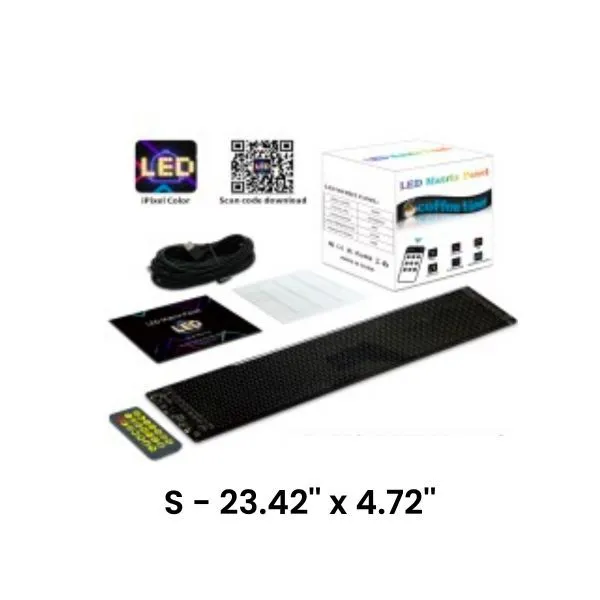 Programmable RGB LED Matrix Pixel Panel with App & Remote Control