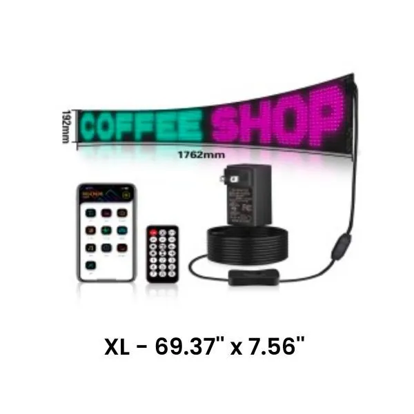 Programmable RGB LED Matrix Pixel Panel with App & Remote Control