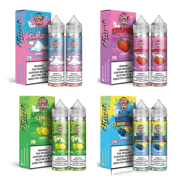 The Finest Sweet & Sour E-Liquid 120mL (60mL x2)