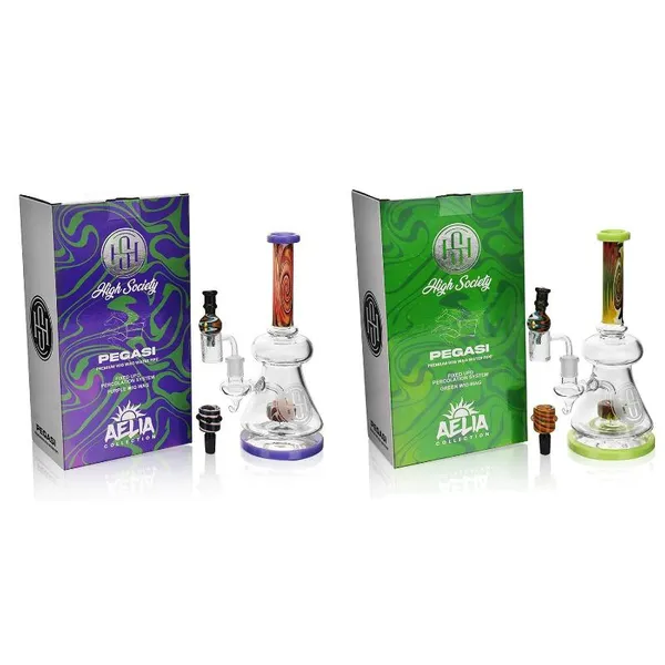 High Society Pegasi Premium Wig Wag Hybrid Pipe