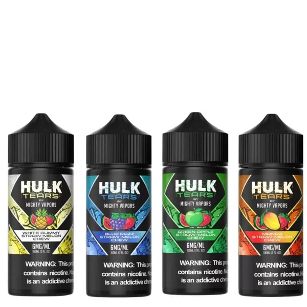 Mighty Vapors - Hulk Tears E-Liquid 100mL