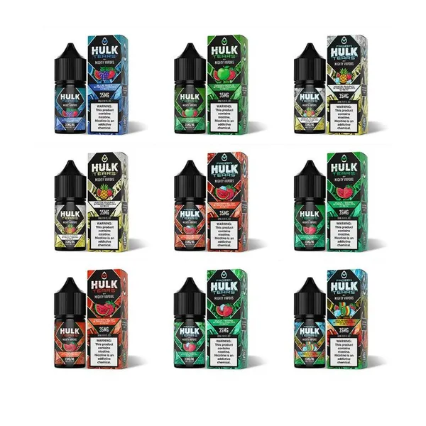 Mighty Vapors - Hulk Tears Salts E-Liquid 30mL