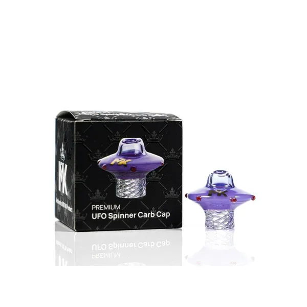 MKGlass MKCC2 UFO Spinner Glass Carb Cap