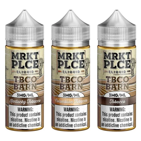 MRKT PLCE TBCO Barn E-Liquid 100mL