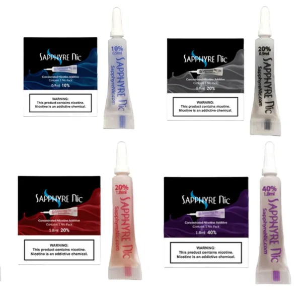 Sapphyre Nic Concentrated Unflavored Nicotine Additive (50 ct)