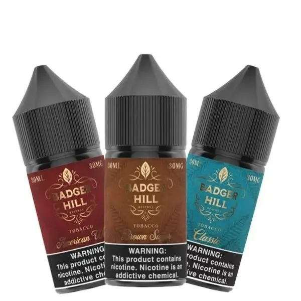 Badger Hill Reserve Salts E-Liquid 30mL