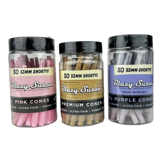 Blazy Susan Cones Shortys 53mm (50 ct)