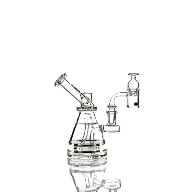 MKGlass TX53 Toxic Pyramid Sidecar 6″ Water Pipe