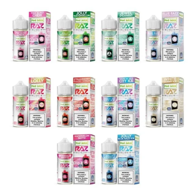 Pod Juice x RAZ E-Liquid 100mL
