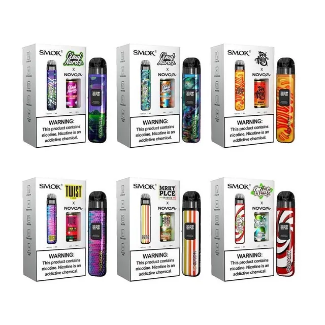 SMOK Novo Pro 30W Pod System Kit x E-Liquid Collab Bundle