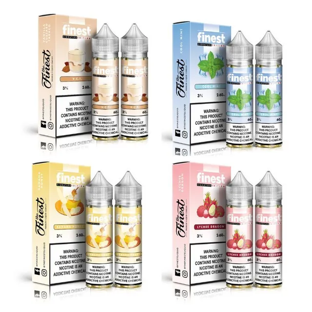 The Finest Signature E-Liquid 120mL (60mL x2)