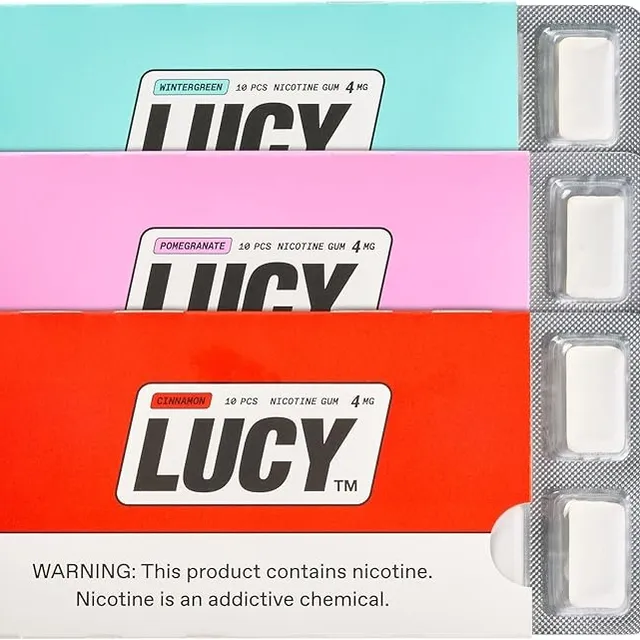 Lucy Nicotine Gum (10 ct)