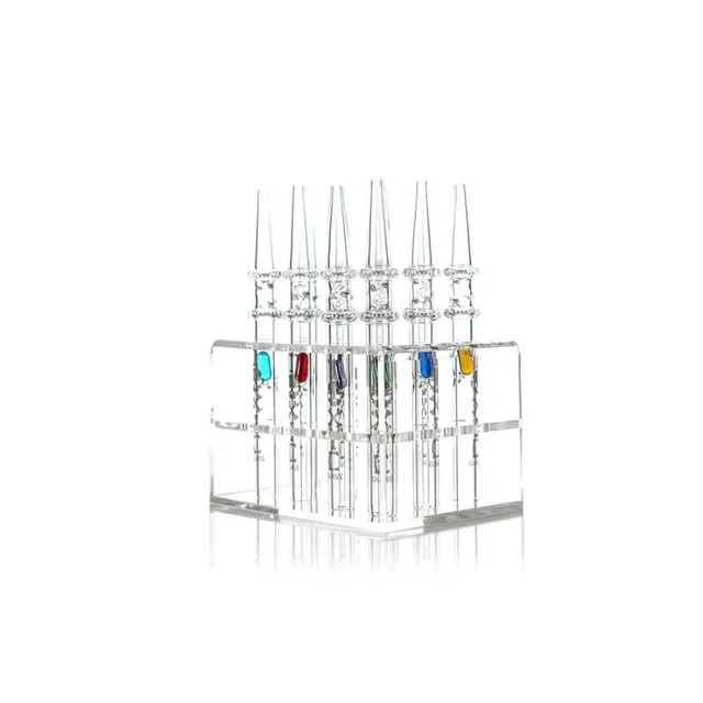 MKGlass TXNC23 Toxic Quartz Pill Glass Nectar Collector