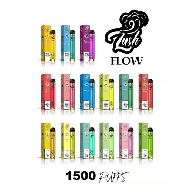 Lush Flow 1500 Puffs Disposable Vape 10 Pack
