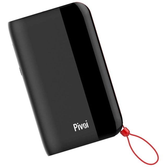 Pivoi 10000mAh Power Bank with Built in Lightning Cable Wholesale