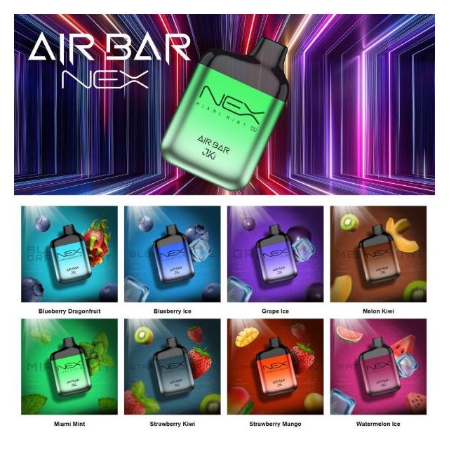 Air Bar NEX 6500 Puffs Disposable 10-Pack
