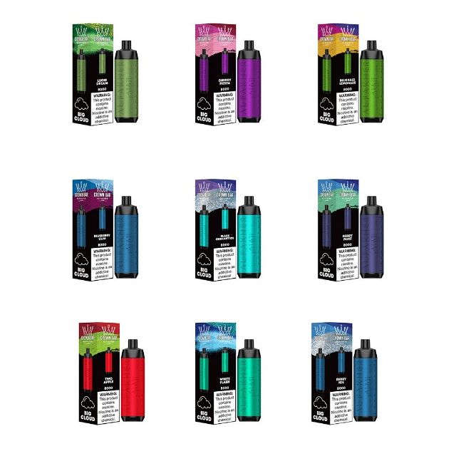 Crown Bar AF8000 Rechargeable Disposable - All