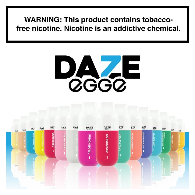 7Daze Egge 3000 Puffs All Flavors Review Family