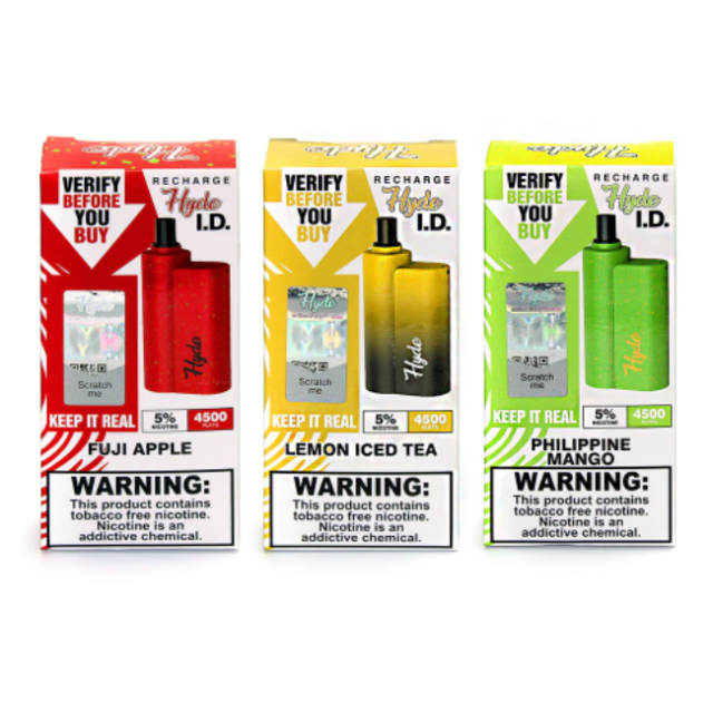 Hyde I.D. Recharge 4500 Puffs Disposable 10-Pack