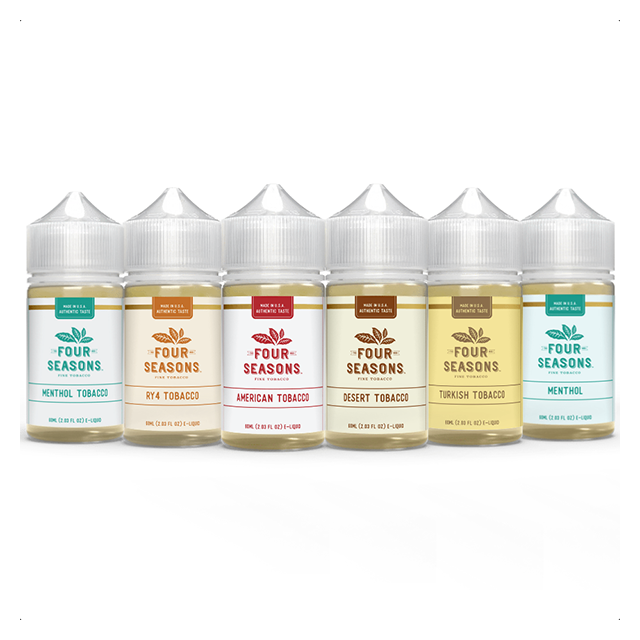 Four Seasons 60mL for wholesale and bulk pricing from Apex Vape Wholesale
