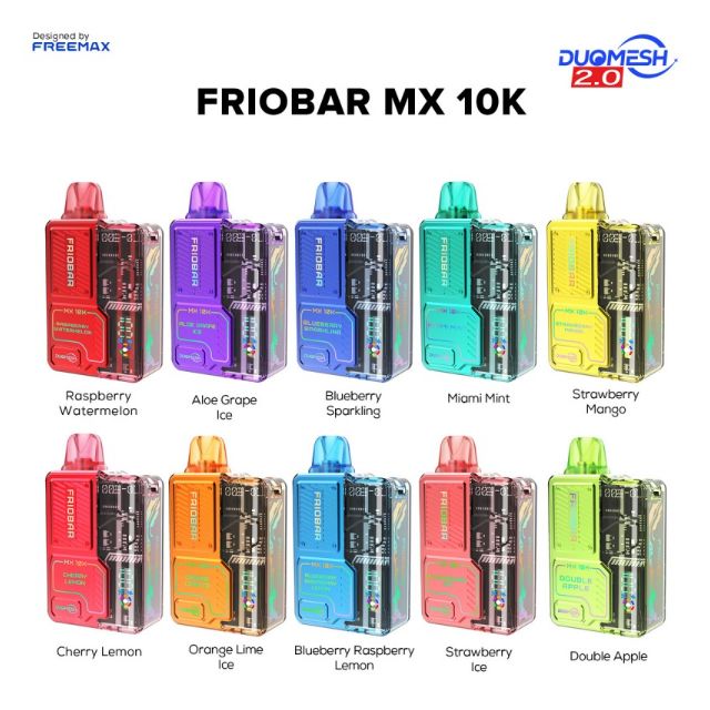 FreeMax Friobar MX 10000 Puffs Disposable wholesale