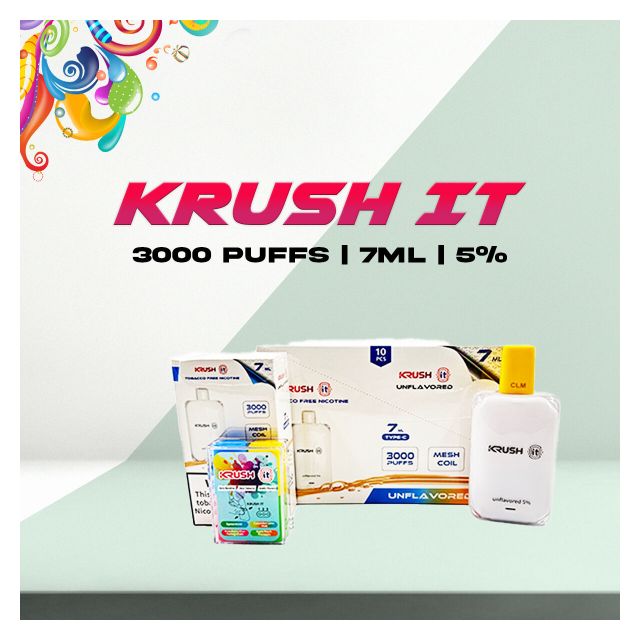Krush It 3000 Puffs Disposable 7mL wholesale