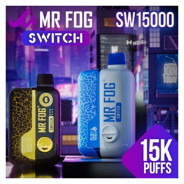 Mr. Fog Switch SW15000 Rechargeable Disposable - Main Photo