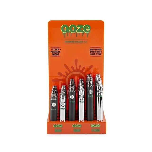 Ooze Vape Battery Display 24ct Wholesale