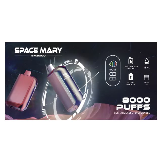Space Mary SM8000 Disposable