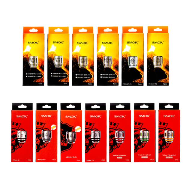 SMOK TFV8 Baby Coils 5 Pack Wholesale
