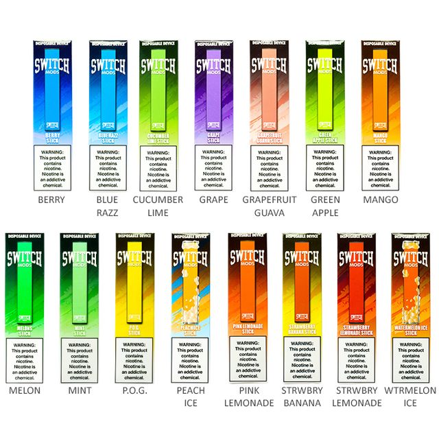 Switch Mods Disposable Vape - Pack of 10 Wholesale