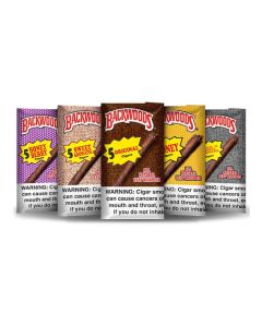 Backwoods Natural Leaf Wrapped Cigars (5 ct)