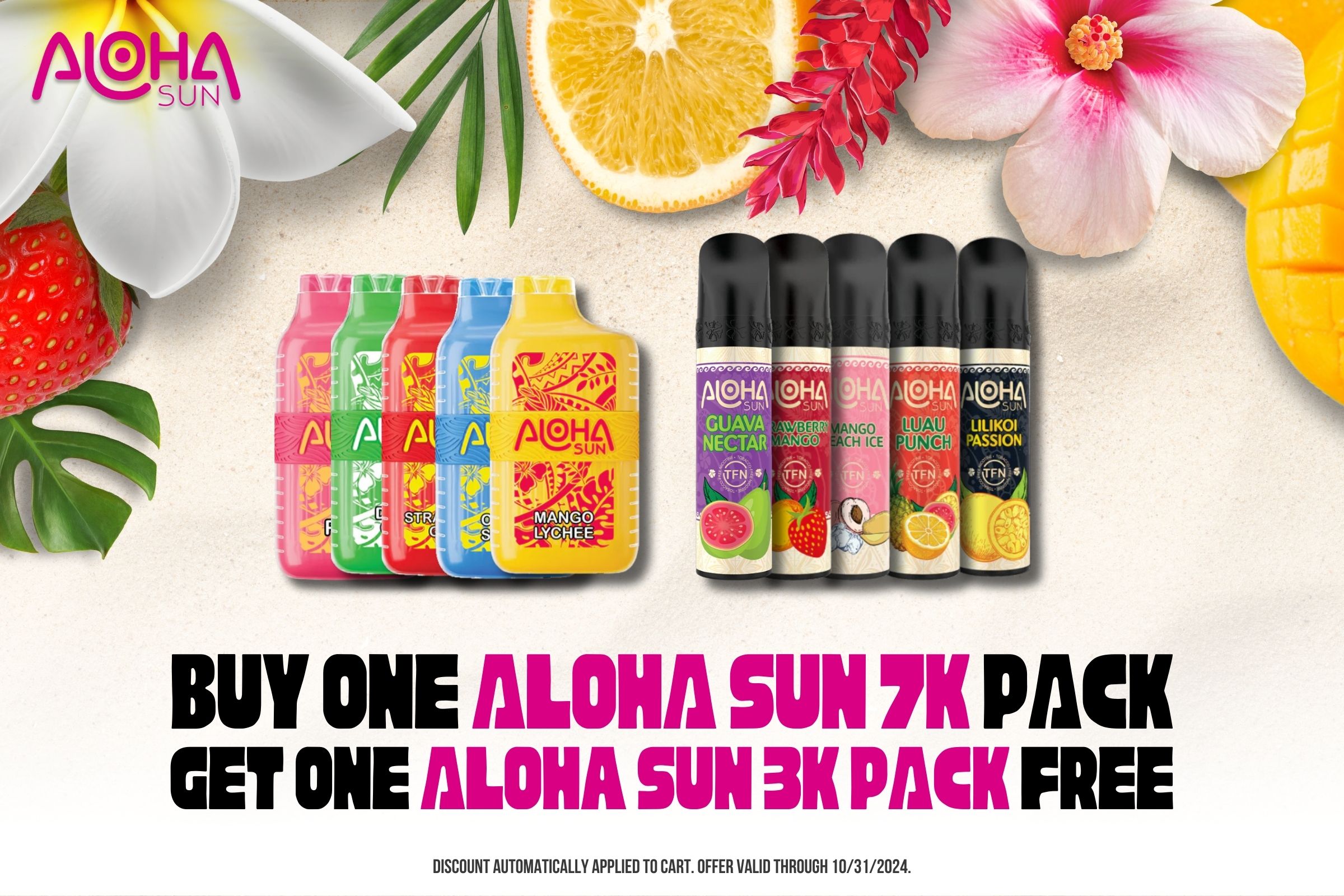 Aloha Sun 7000 Puffs Disposable | Apex Vape Wholesale