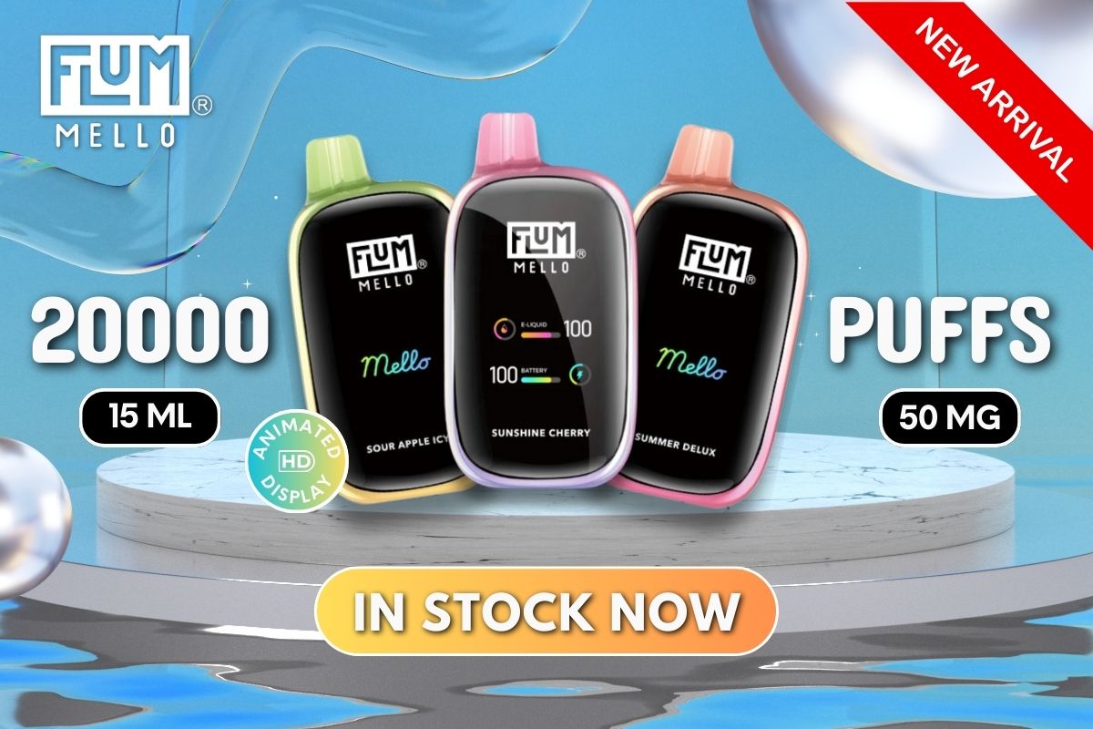 FLUM Mello 20000 Puffs Disposable | Apex Vape Wholesale USA