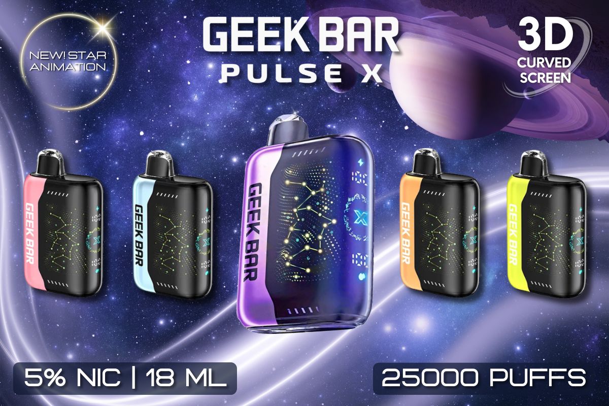 Geek Bar Pulse X 25000 Puffs Disposable | Apex Vape Wholesale